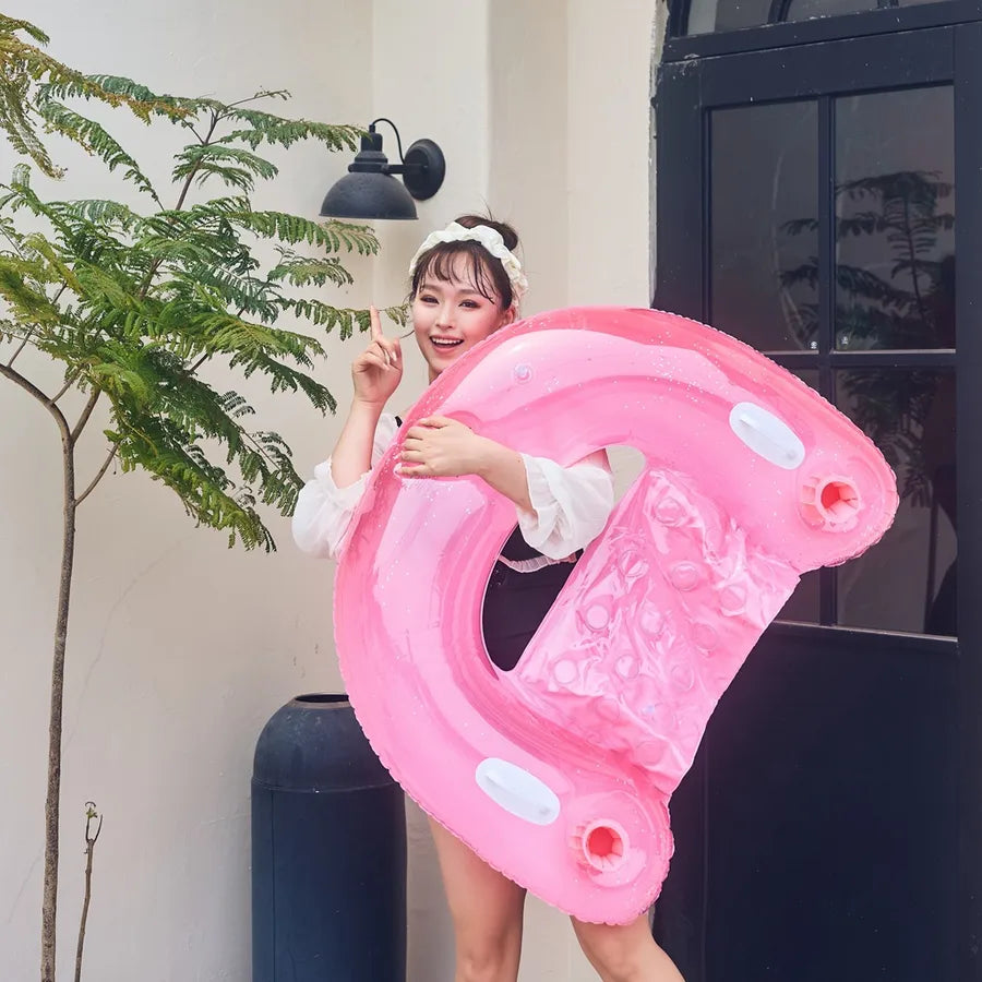 Vacation Rainbow PVC Adults 1 Piece