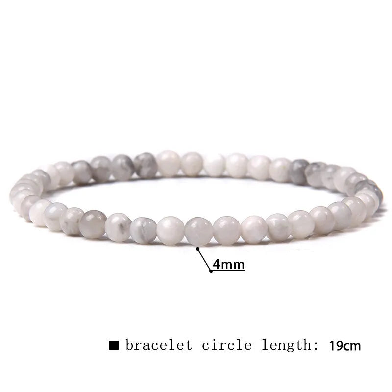 Simple Style Geometric natural stone Bracelets In Bulk