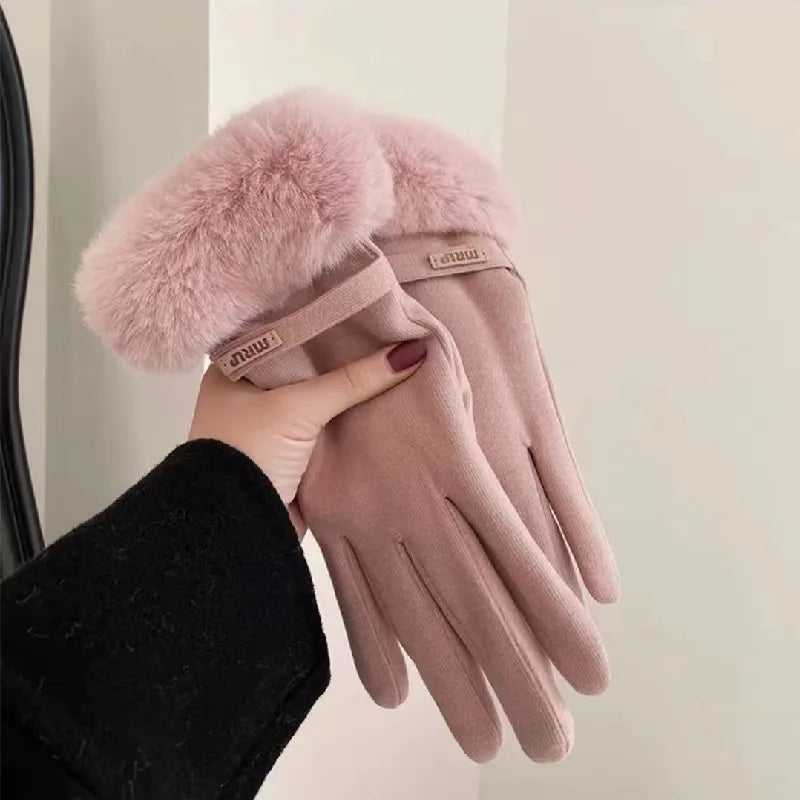 Women's Casual Elegant Simple Style Solid Color Gloves