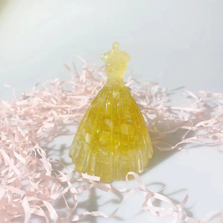 Elegant Romantic Simple Style Geometric Resin Crystal Ornaments Artificial Decorations