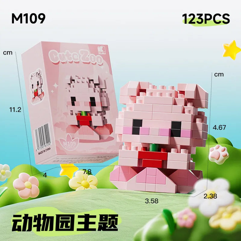 Kids(7-16Years) Children Unisex Animal ABS Building Toys Learning & Education Toys