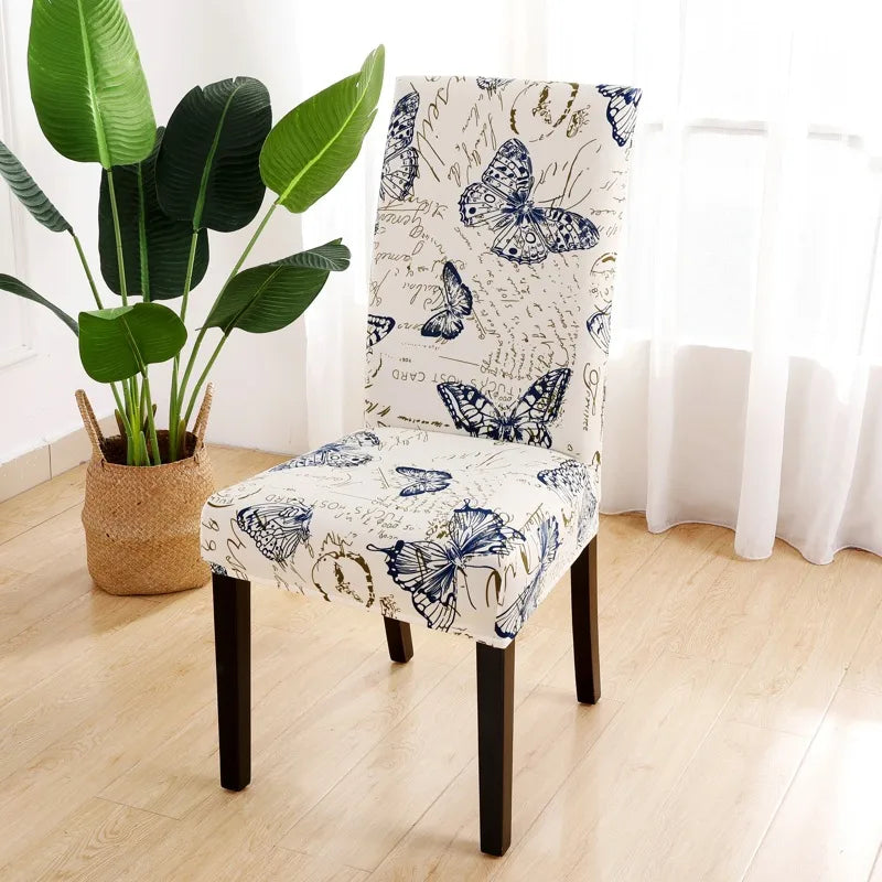 Chair Cover  Hotel Chair Cover Dining Chair Cover One-piece Elastic Chair Cover Office Computer Seat Cover