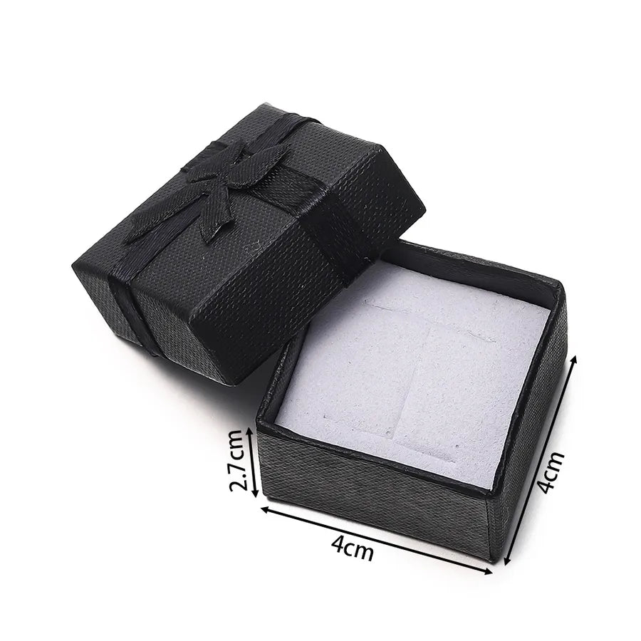 1 Piece Paper Elegant Simple Style Daily Date Bow Knot Jewelry Boxes
