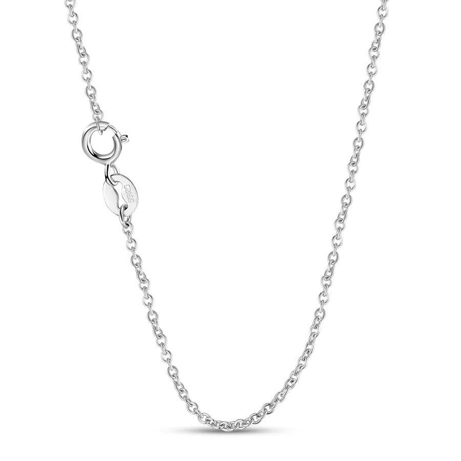 925 Sterling Silver Plating Pumpkin Pendant Necklace