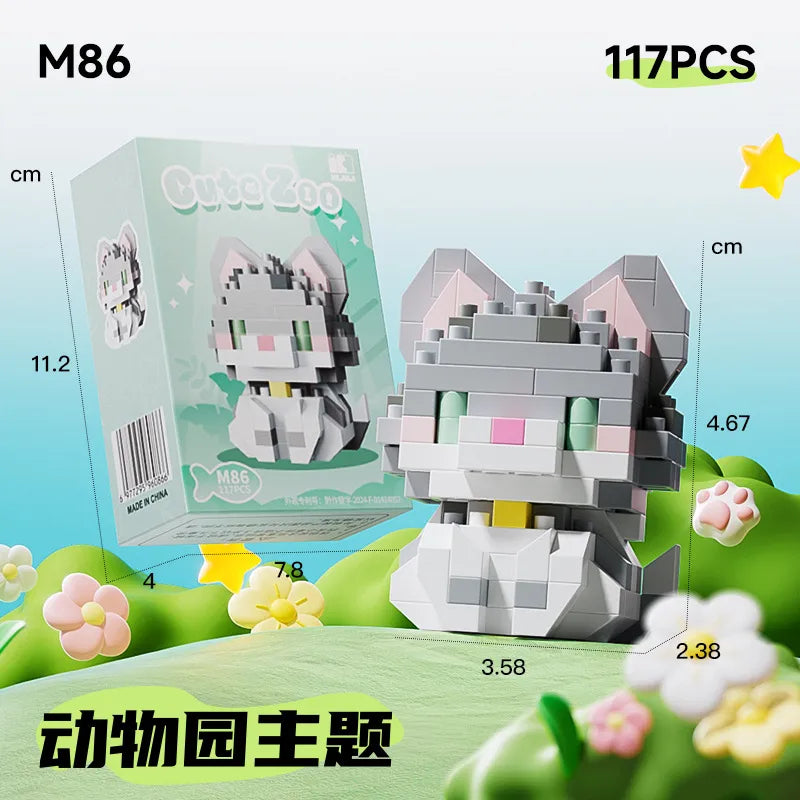 Kids(7-16Years) Children Unisex Animal ABS Building Toys Learning & Education Toys