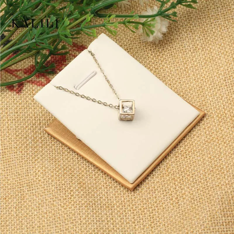 Jewelry Display Bread Tray Necklace Counter Display Storage Artistic Style Printed Material Jewelry Showcase Stand Holder