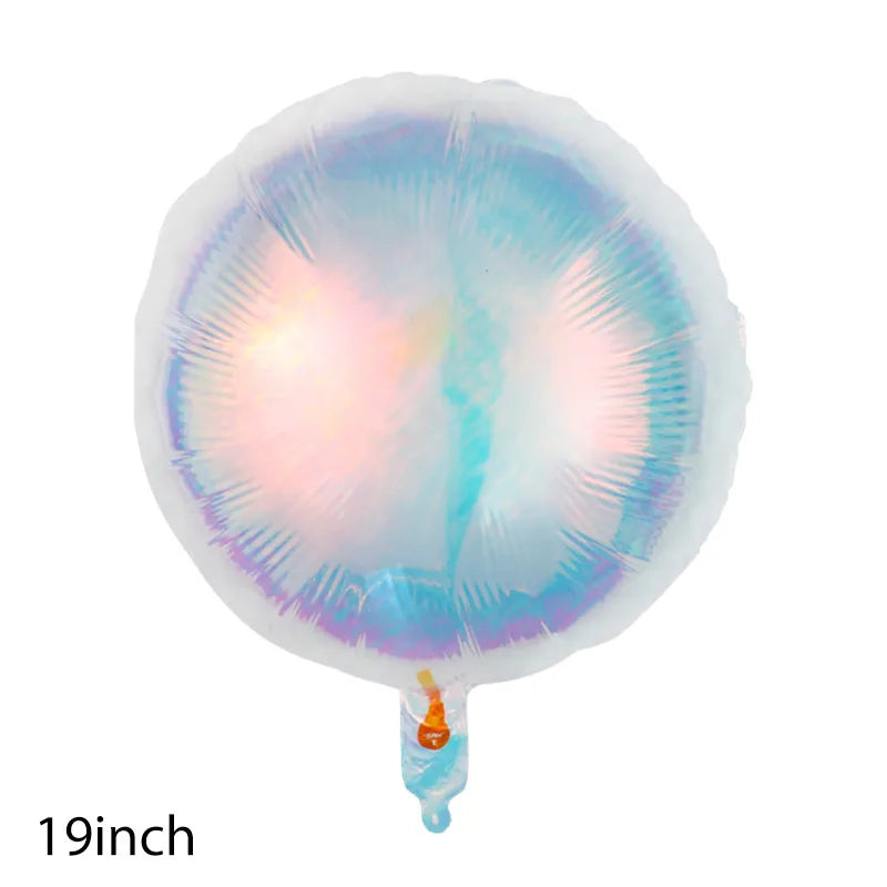 Birthday Casual Sweet Star Heart Shape Butterfly Aluminum Film Party Festival Balloons