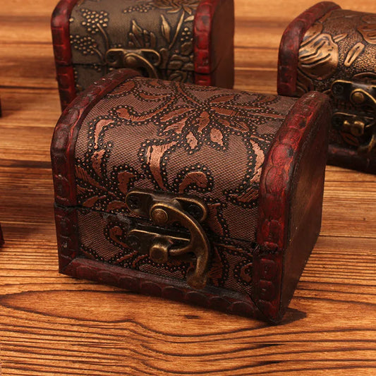 30 Wood Chinoiserie Casual Elegant Solid Color Storage Box