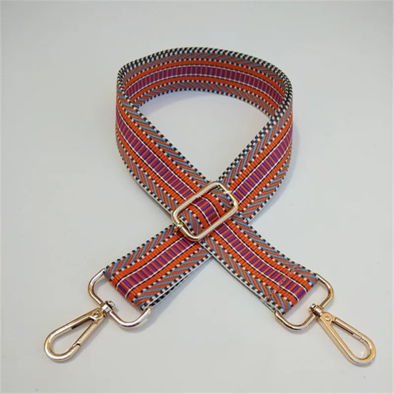 all seasons polyester stripe sling strap bag accessories
