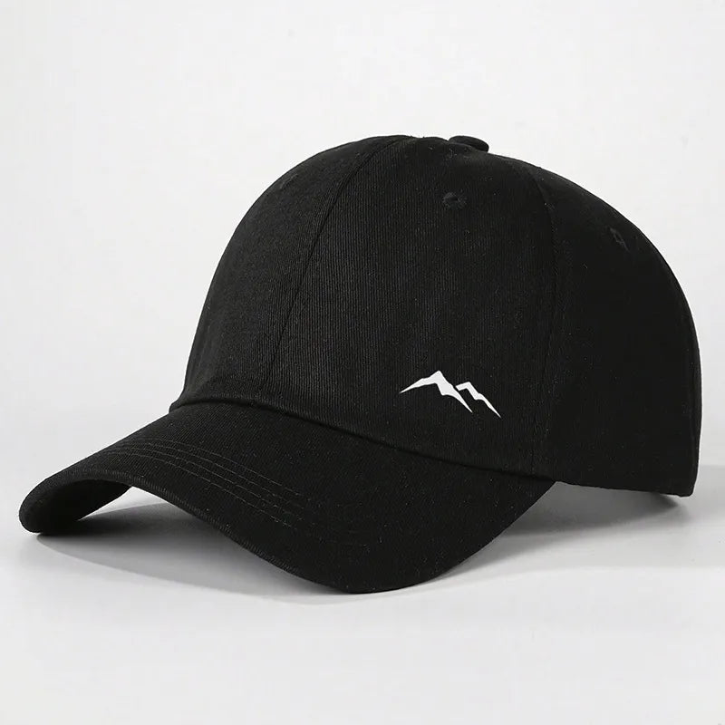 Unisex Classic Style Commute Solid Color Curved Eaves Baseball Cap