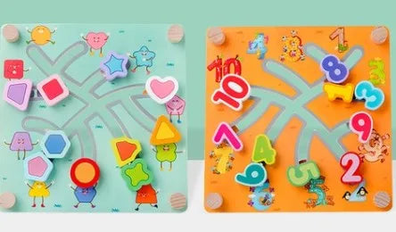 building toys toddler(3-6years) number wood toys