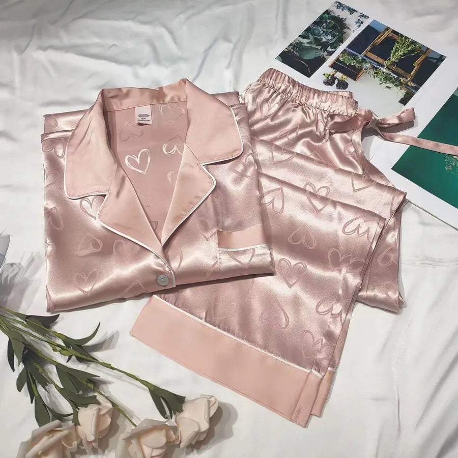 women's elegant solid color imitated silk polyester
