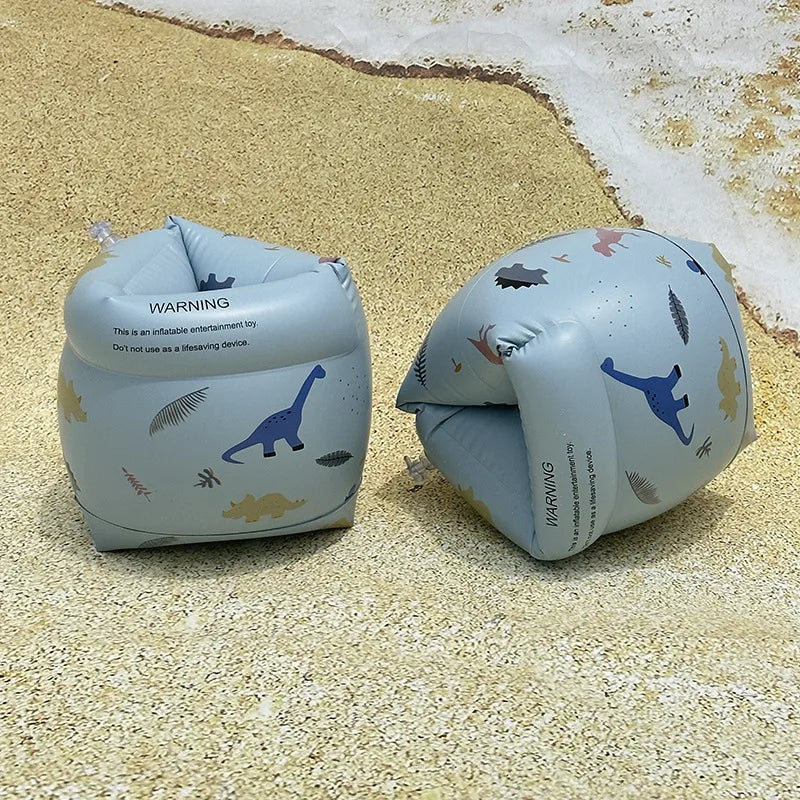 casual simple style cartoon pvc swim ring swimming accessories a pair