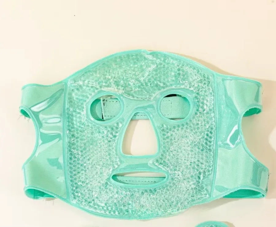 Ice Compress Mask Cold Compress Eye Mask Ice Bag Face Mask Postoperative Recovery Artifact Hot Compress Full Face Cooling Cotton Face Mask