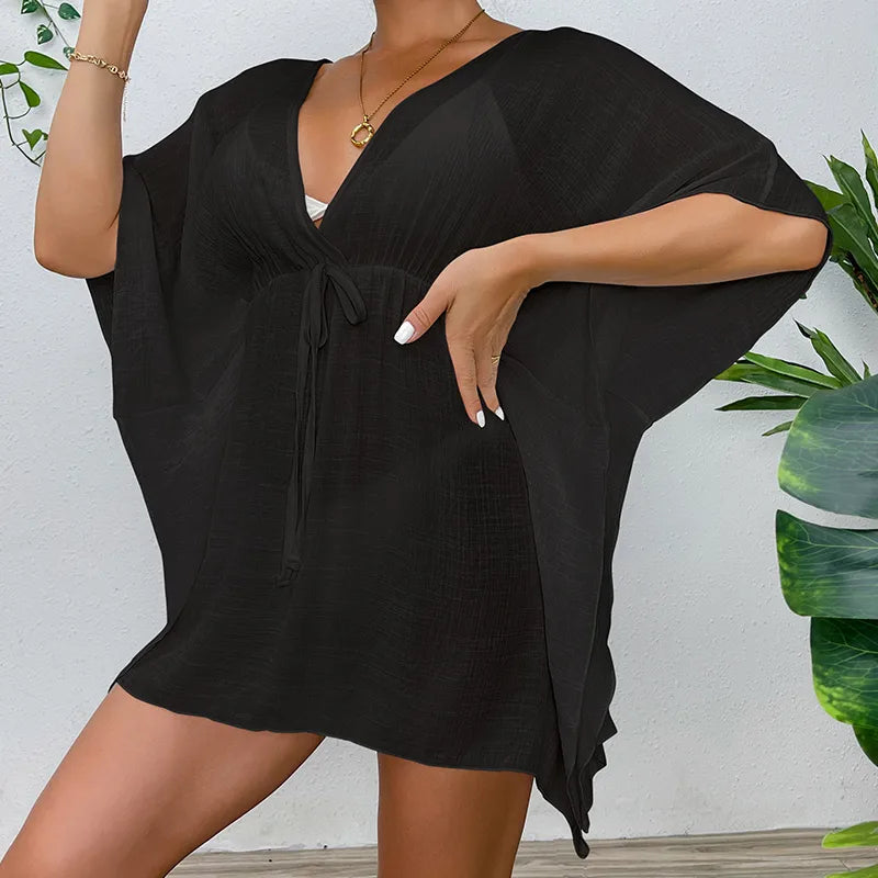 Women's Solid Color Elegant Sexy Cover Ups