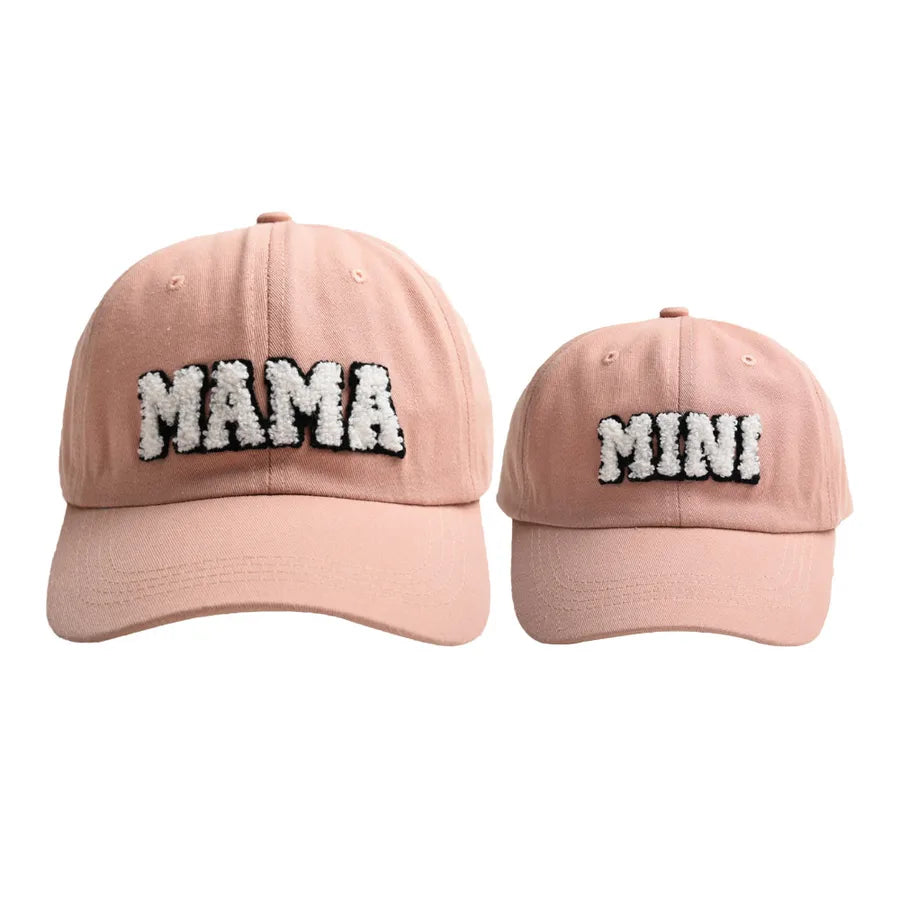 kid's women's streetwear letter curved eaves baseball cap
