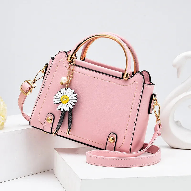 Fashion Women's Bag Simple Small Square Bag Atmospheric Handbag Exquisite Shoulder Bag Crossbody Bag Texted Bag Bags