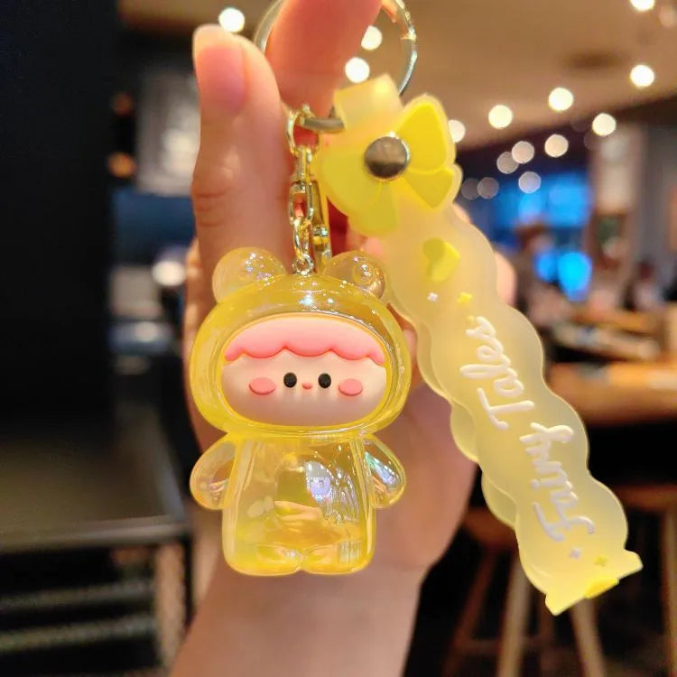 1 Piece Cute Cartoon Character Acrylic Unisex Bag Pendant Keychain