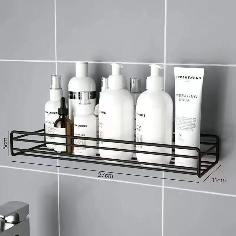 Casual Vacation Solid Color Iron Storage Rack