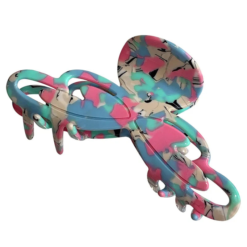 Dove Acetate Large Shark Clip Retro Hair Accessories For Women Elegant Hair Tail Clip Stylish Hair Decorations