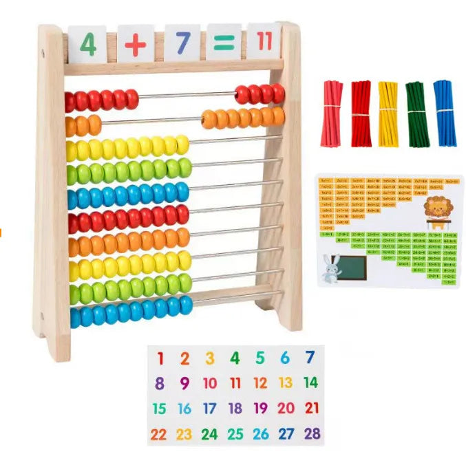 learning toys number wood toys