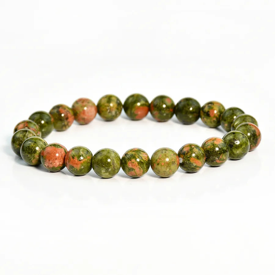 Elegant Geometric Solid Color natural stone Bracelets In Bulk