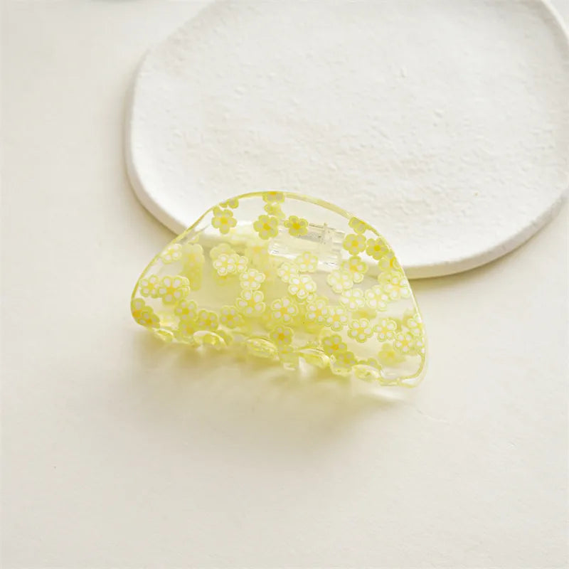 Elegant Lady  Women's Geometric Fruit Acrylic Headwear