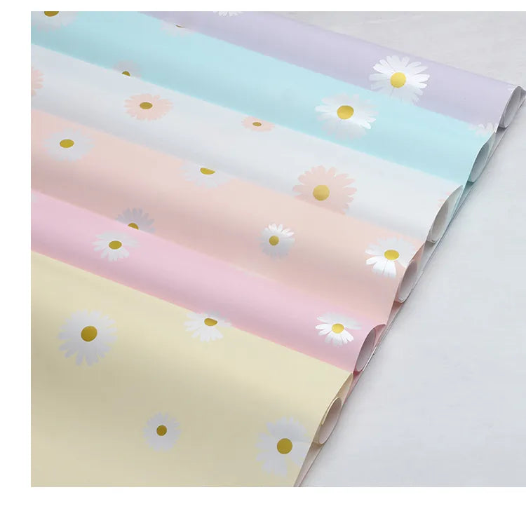 Sweet Daisy Plastic Date Festival Gift Wrapping Supplies Party Supplies Gift Wrapping Supplies 20 PCS/Package