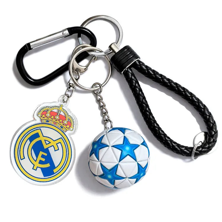 Streetwear Letter Football Acrylic + Plastic Plastic Unisex Spring Ring Trigger Clasp Closure Keychain