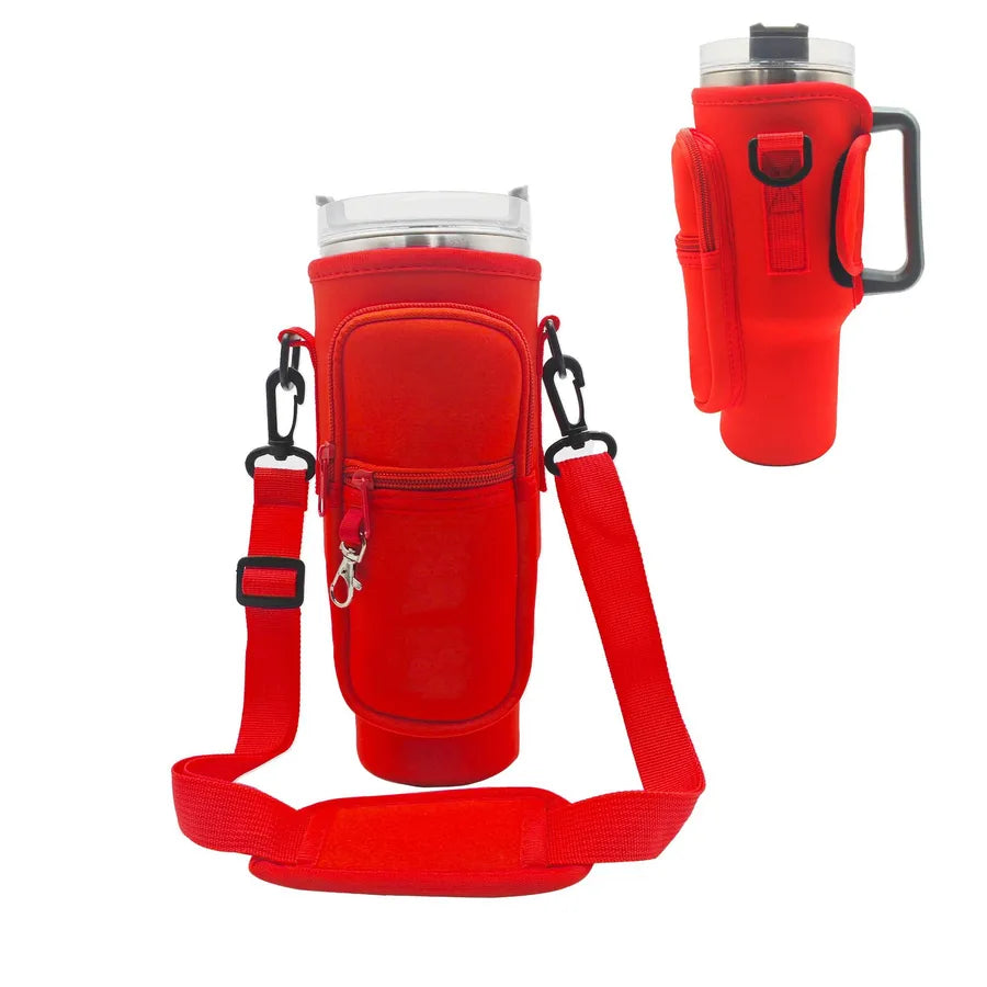 Casual Solid Color Cloth Cup Sleeves 1 Piece