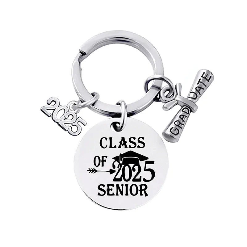 Casual Preppy Style Commute Letter Number 304 Stainless Steel Alloy Bag Pendant Keychain