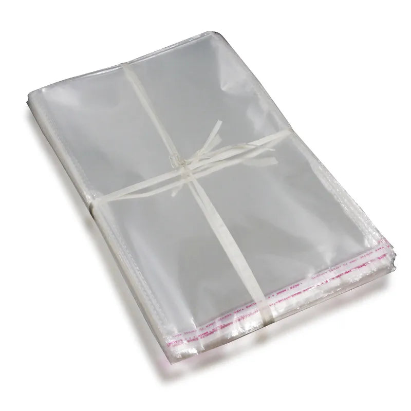 basic solid color plastic storage bag