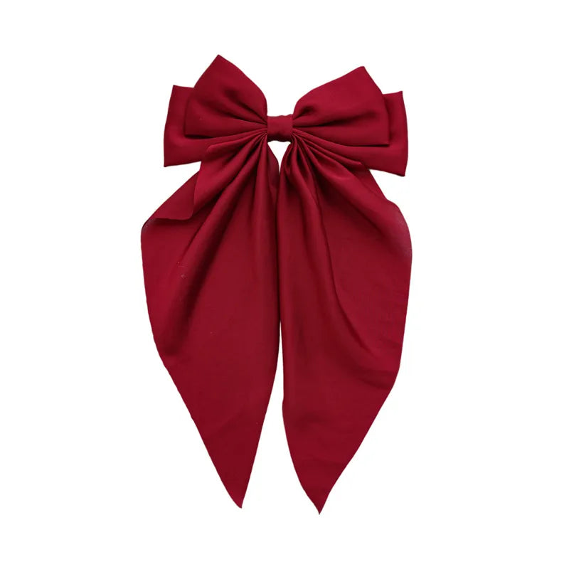 women's fashion bow knot cloth hair clip