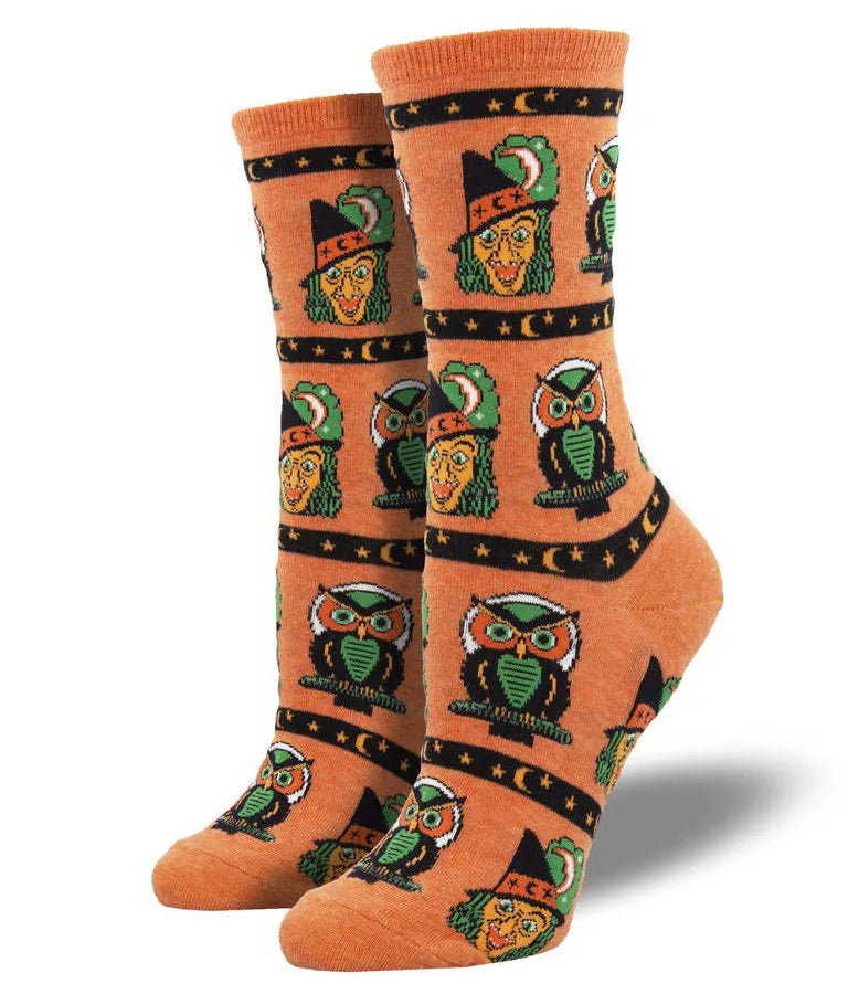 Halloween Cartoon Style Unisex Cartoon Cotton Crew Socks A Pair
