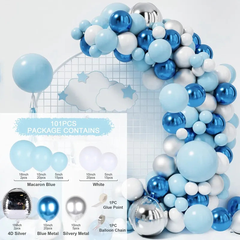 10 Series Birthday Party Decoration Balloon Suit Balloon Chain Arch Wedding Wedding Room Scene Arrangement