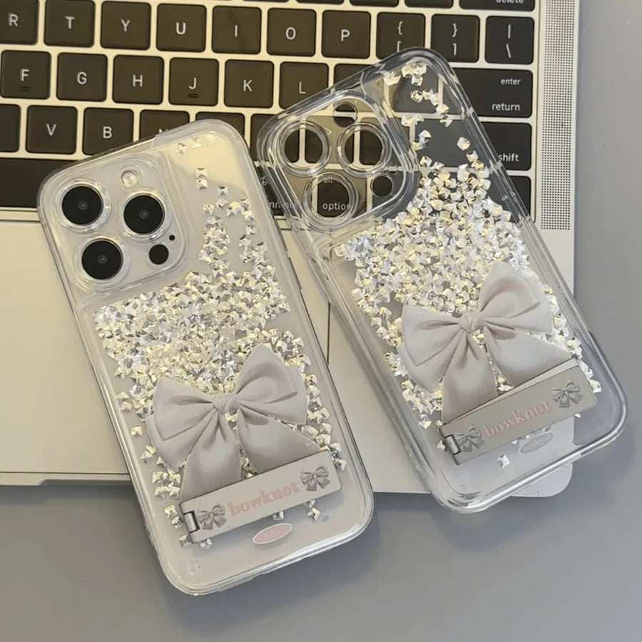 tpu Bow Knot Lady Simple Style Phone Cases Phone Accessories