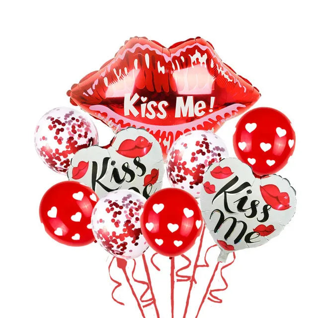Valentine'S Day IG Style Letter Heart Shape Aluminum Film Party Festival Balloons
