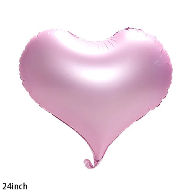 valentine's day letter aluminum film wedding party balloons