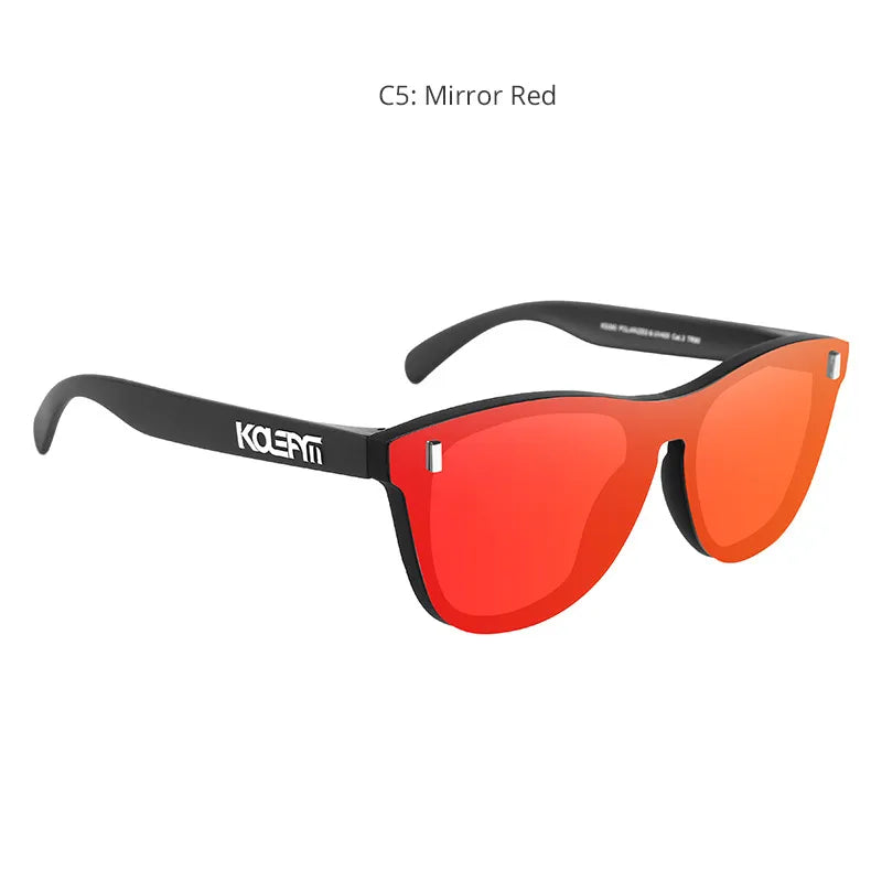 casual color block tac round frame full frame men's sunglasses