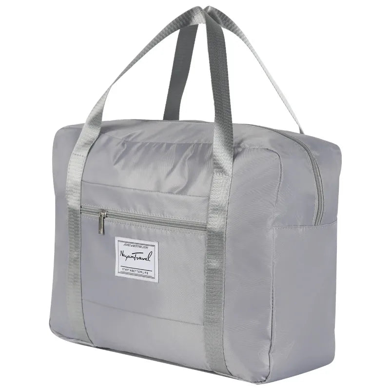 Casual Solid Color Oxford Cloth Travel Bags