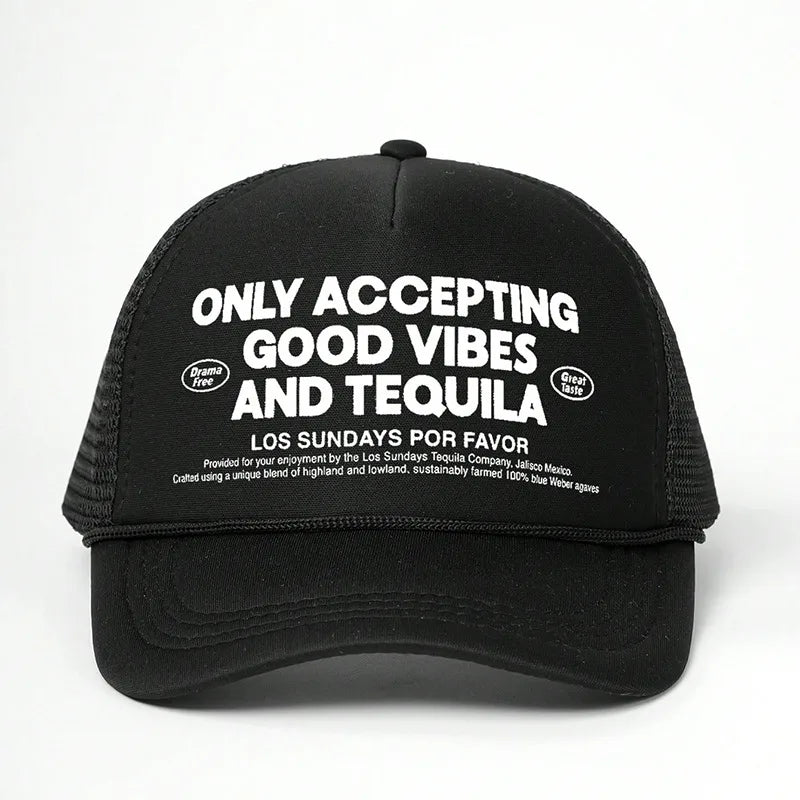 Unisex Vacation Classic Style Slogan Curved Eaves Baseball Cap