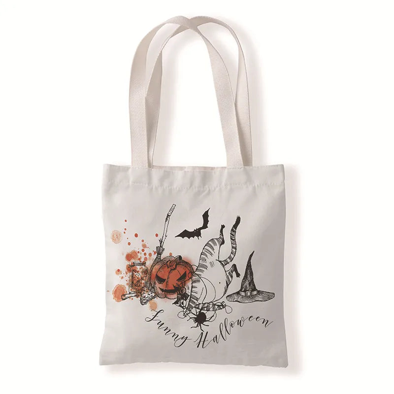 Women's Simple Style Color Block Shopping bags