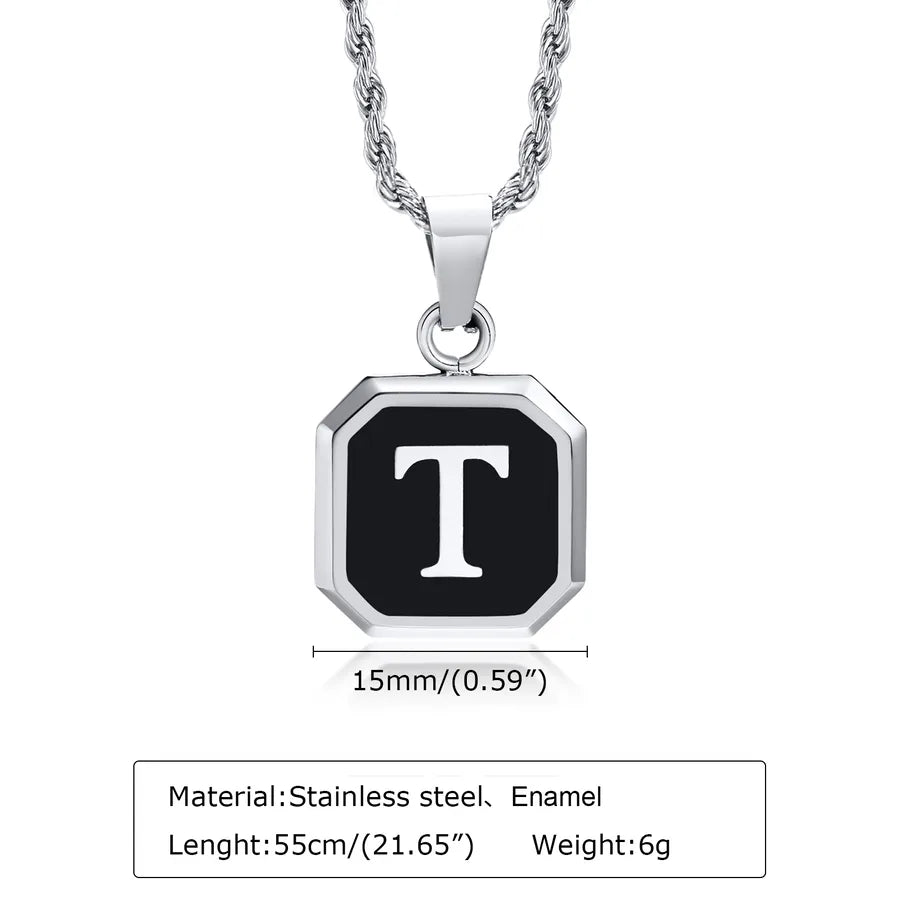304 Stainless Steel Hip-Hop Enamel letter