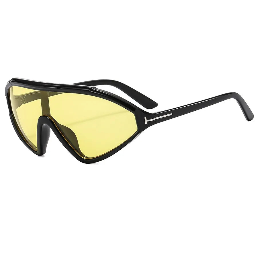 Basic Simple Style Geometric Pc Polygon Full Frame Men's Sunglasses