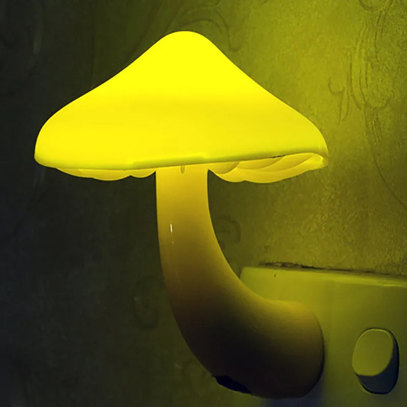 LED light induction avanda insect insect plant mushroom lamp light control socket night light European standard American Standard