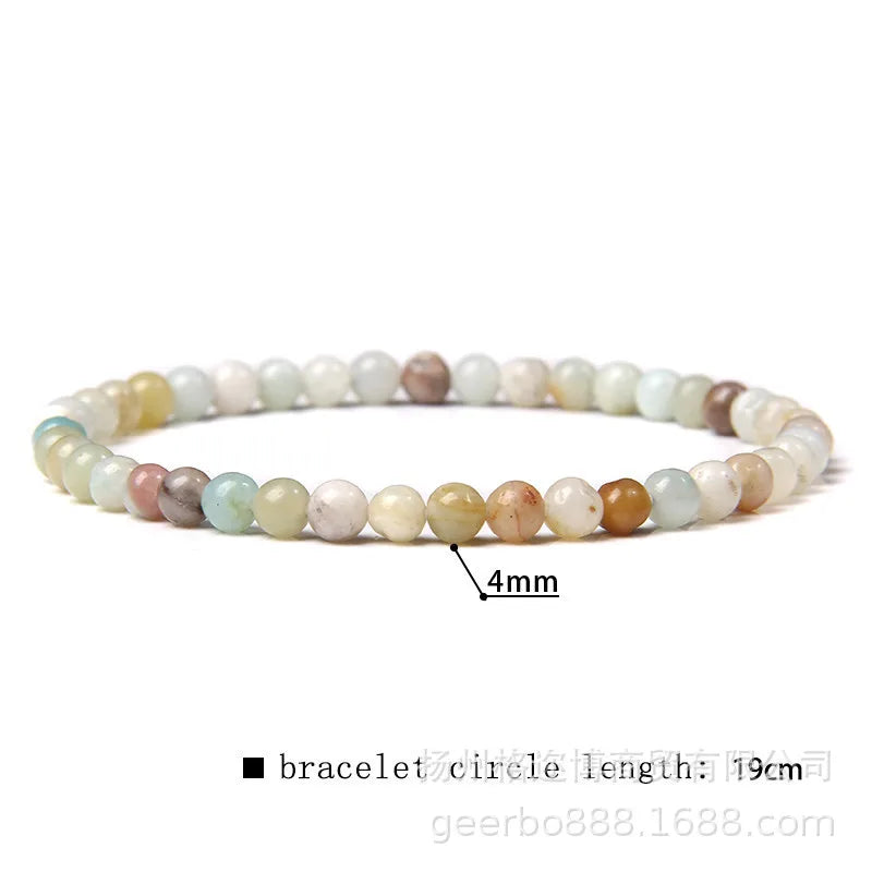 Simple Style Geometric natural stone Bracelets In Bulk