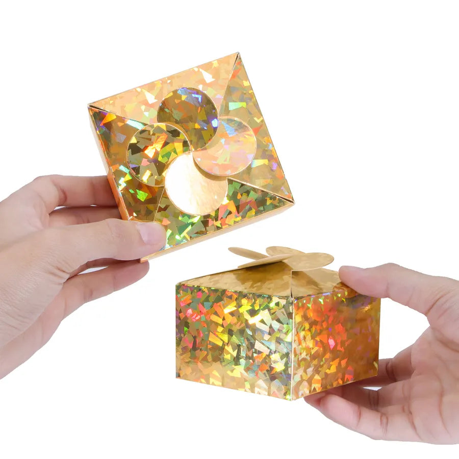 Wedding Solid Color Paper Holiday Wedding Party Gift Box Gift Wrapping Supplies