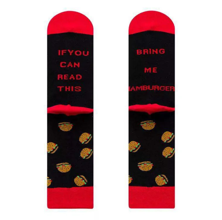 men's fashion color block cotton jacquard ankle socks