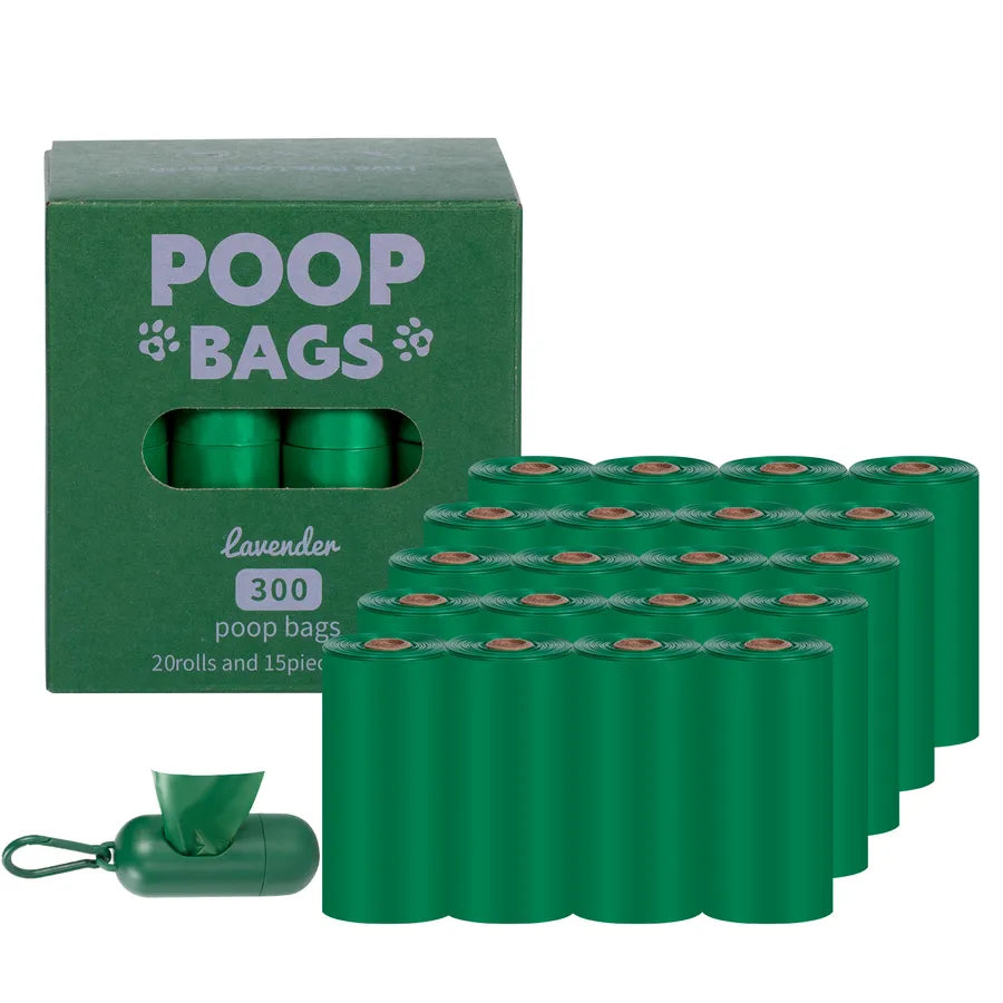 Cute PE Paw Print Pet Garbage Bag