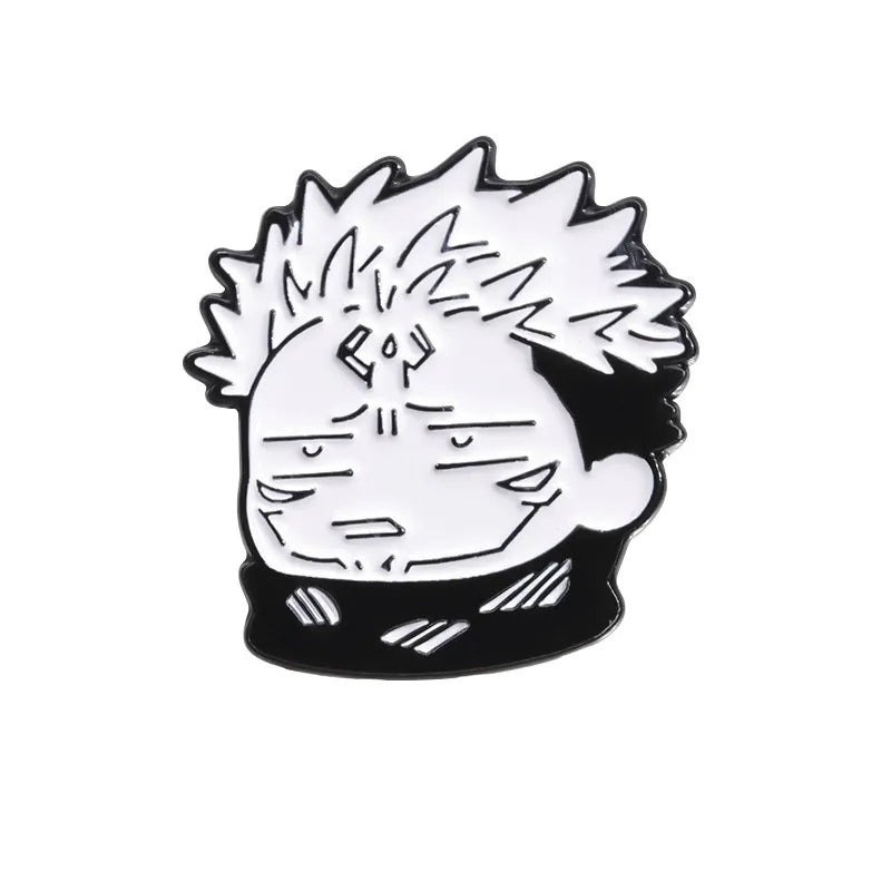 Cartoon Style Cowboy Style Artistic Cartoon Character Alloy Stamping Stoving Varnish Plating Unisex Badge Brooches Collar Pin